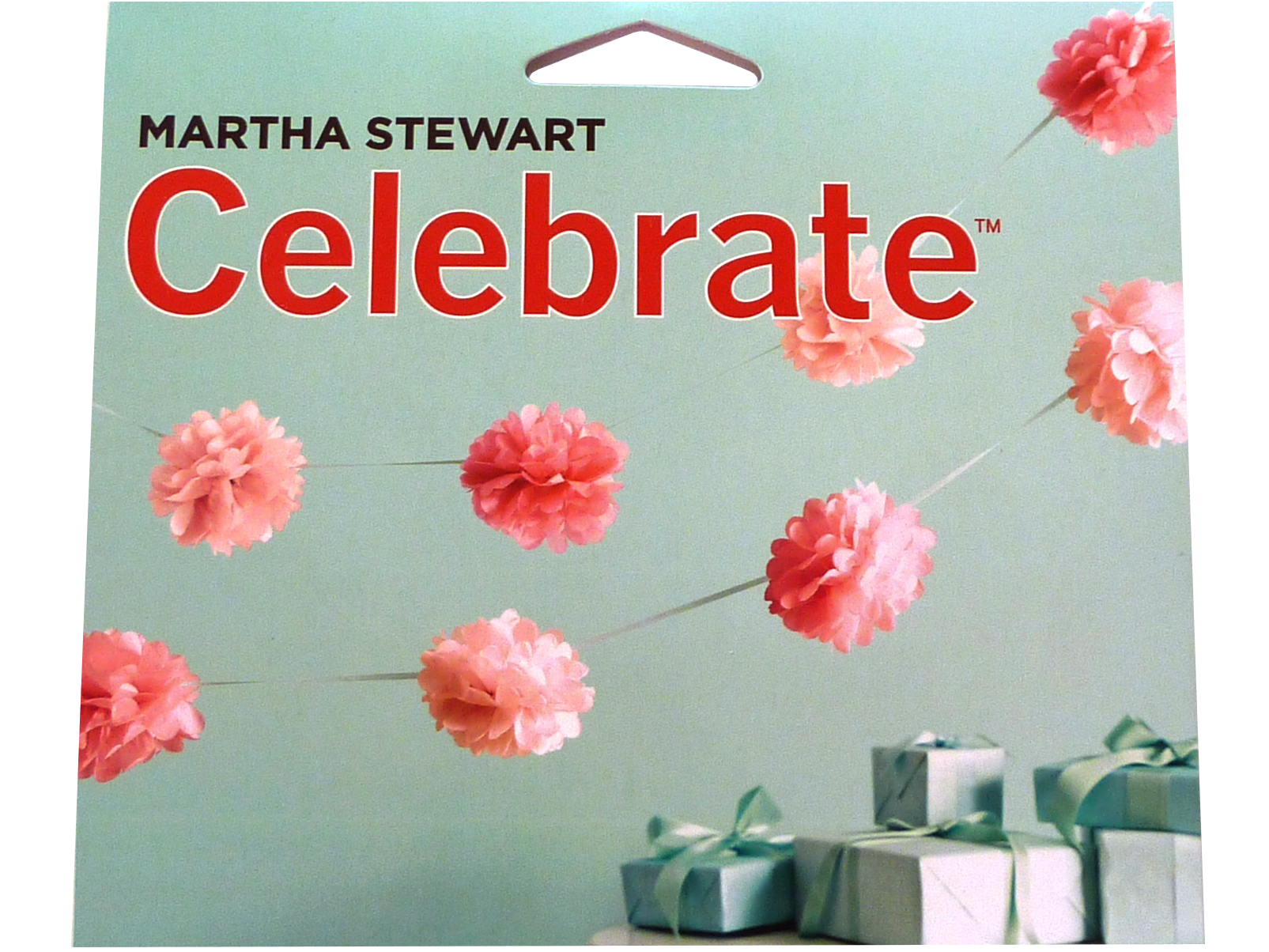 Martha Stewart pink pom-pom garland – The Party Concierge